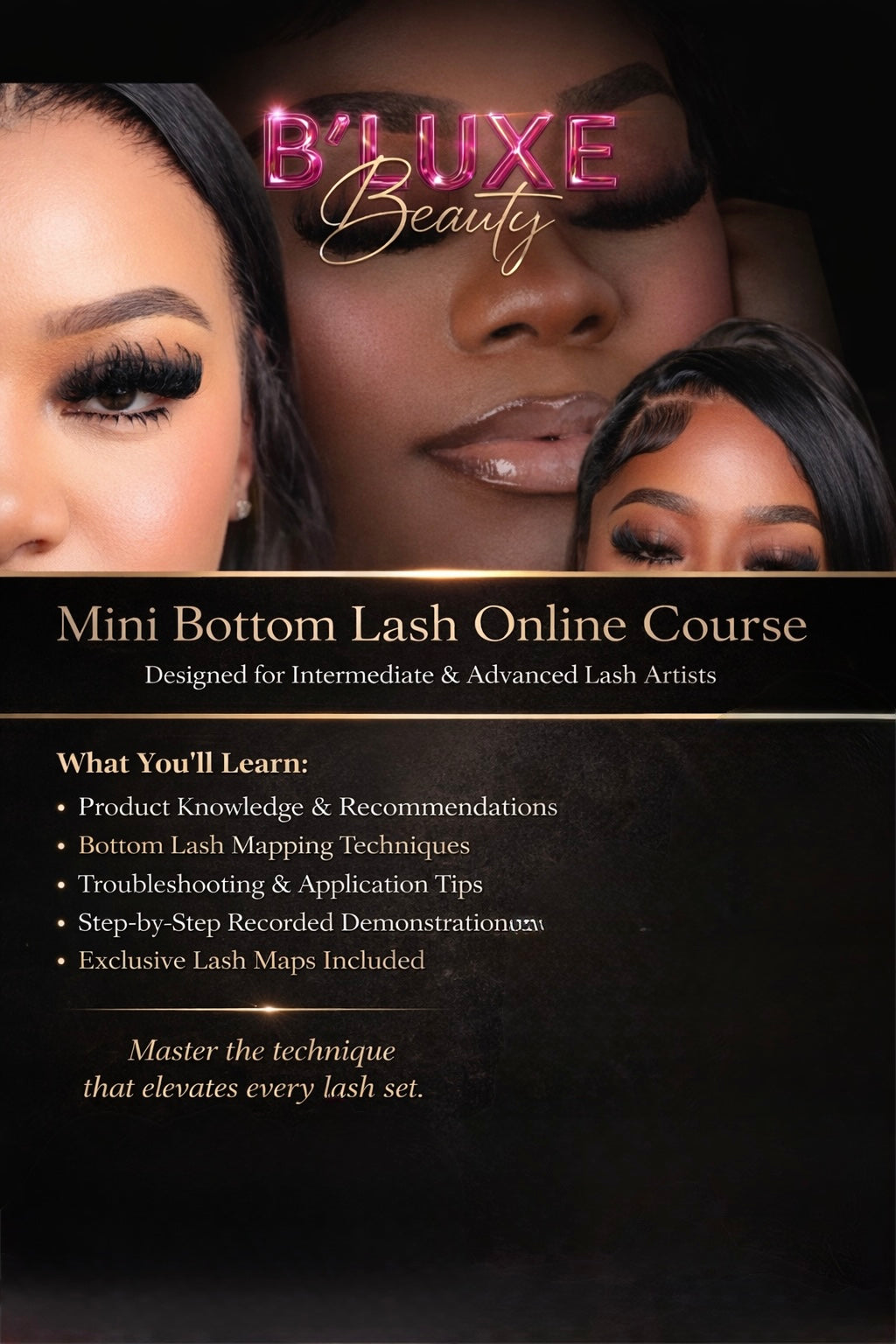 Mini bottom Lash course