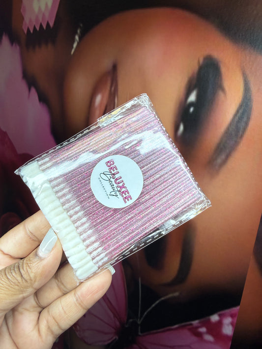 Glitter lip brushes